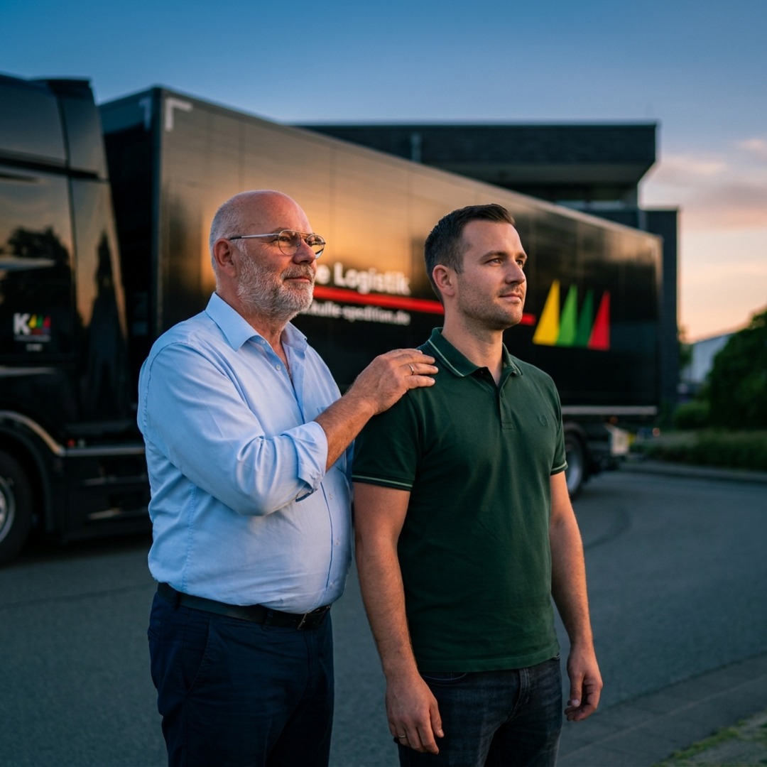 Zwei Generationen der Familie Kulle